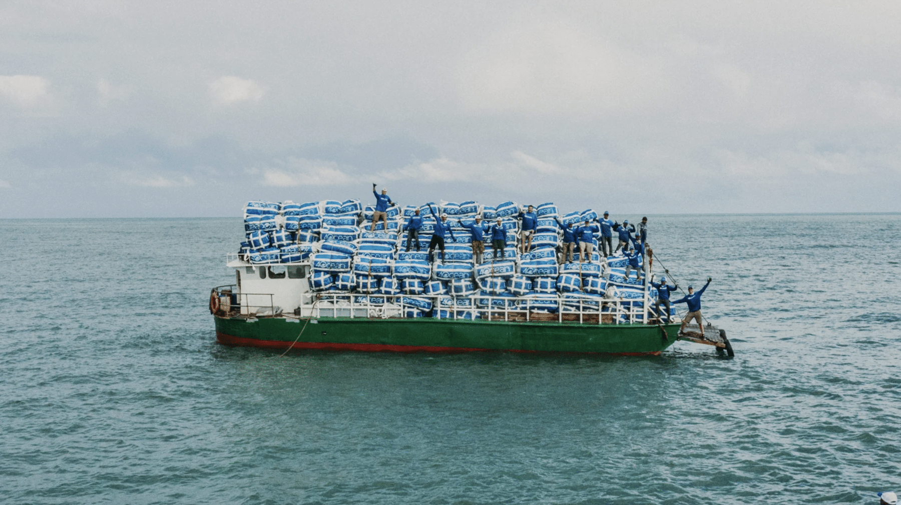 Ship in water