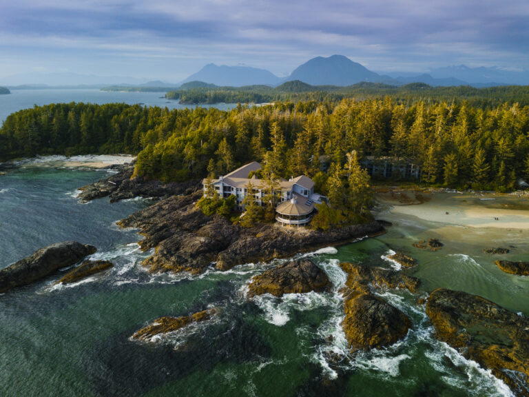 Wick Inn Hotel Aerial View